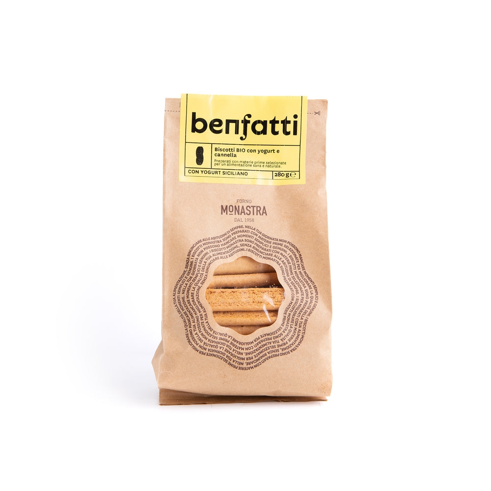 Immagine di BENFATTI - Biscotti con Yogurt e Cannella Bio